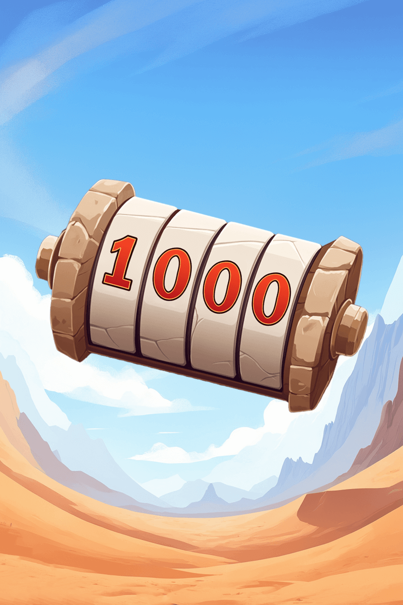 Proveďte 1000 spinů
