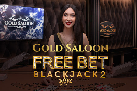 Gold Saloon Free Bet Blackjack 2